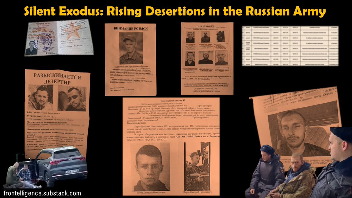 Our research, based on tens of thousands of personal records, shows that desertion rates in the Russian army have doubled in 2025 compared with 2024. If the trend continues, we estimate at least 70,000 deserters this year - roughly 10% of the entire force deployed in Ukraine: