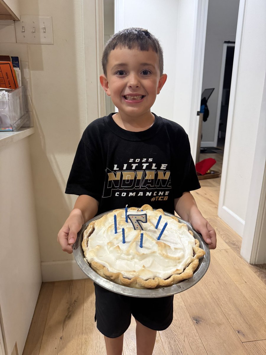 Solomon Chase turned 7 today