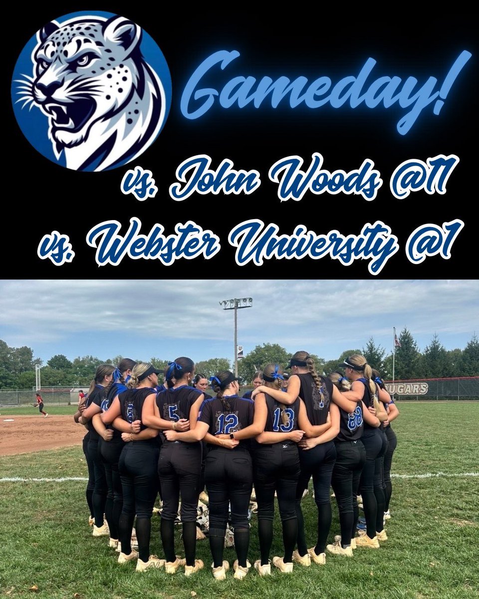 SWICSoftball's tweet image. Game day ⚡️ Games in Affton today! Tune in on Game changer #Gobluestorm