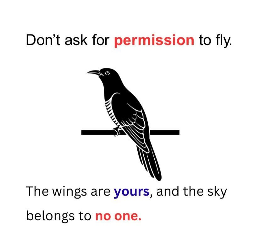 Divyalunarleo1's tweet image. You don’t need approval to chase your dreams—your wings are yours, and the sky is limitless. ✨🕊️

#SelfBelief #FreedomToFly #limitlesspotential
