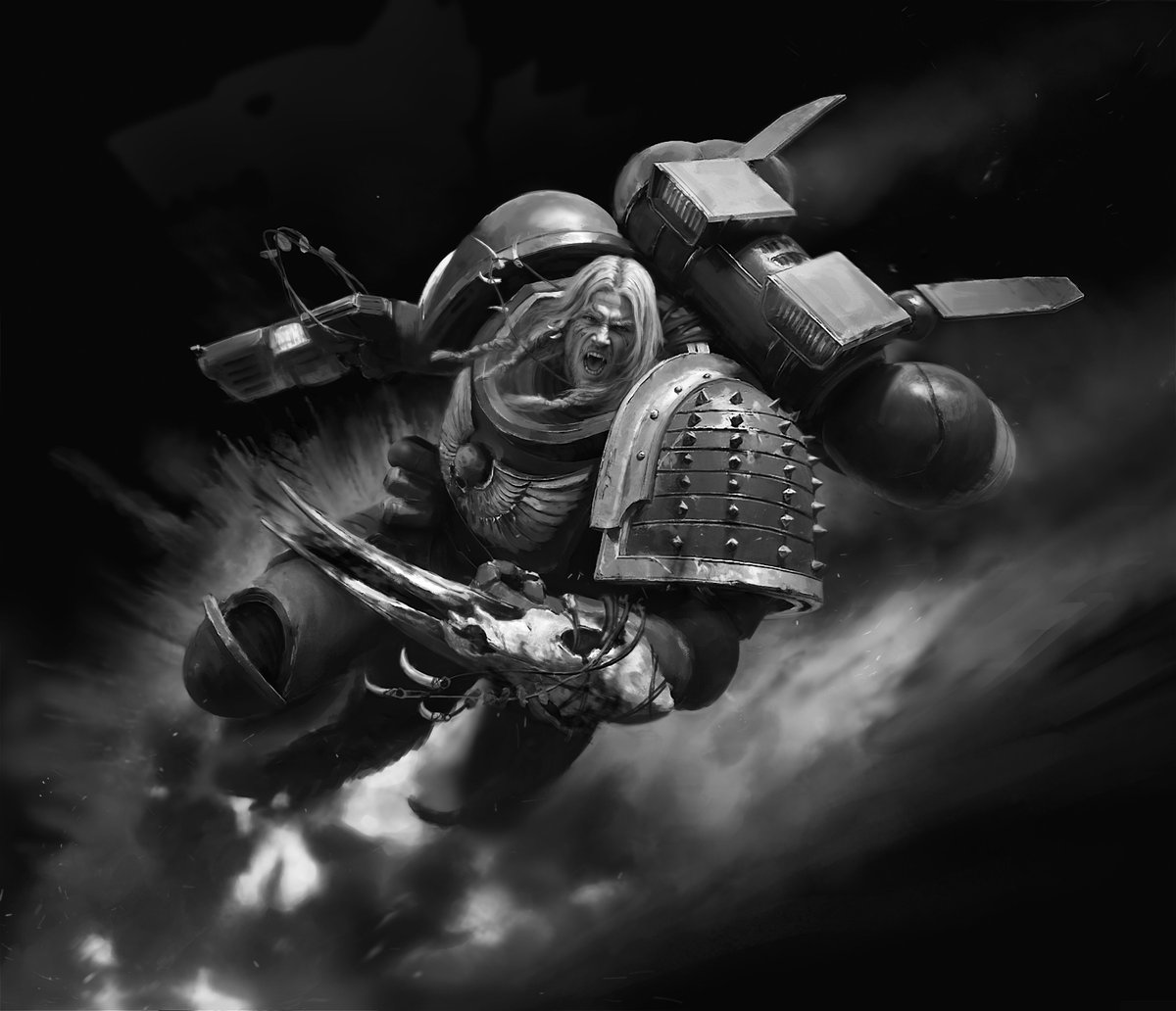 Assault Space Wolf 

Warhammer commission I did some months ago artstation.com/artwork/qJYEna

#WarhammerCommunity #WarhammerArt #warhammer #illustration #warhammer40k #warhammer40000 #DigitalArtist