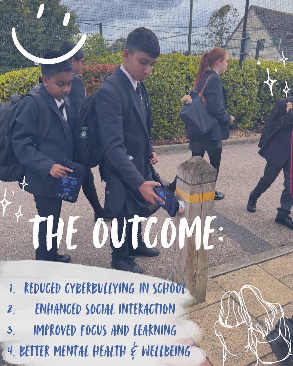 We’re proud to have become a phone-free school 📵

More focus, better learning, real connections. Together, we’re creating a space where everyone can thrive - without the distractions 📚