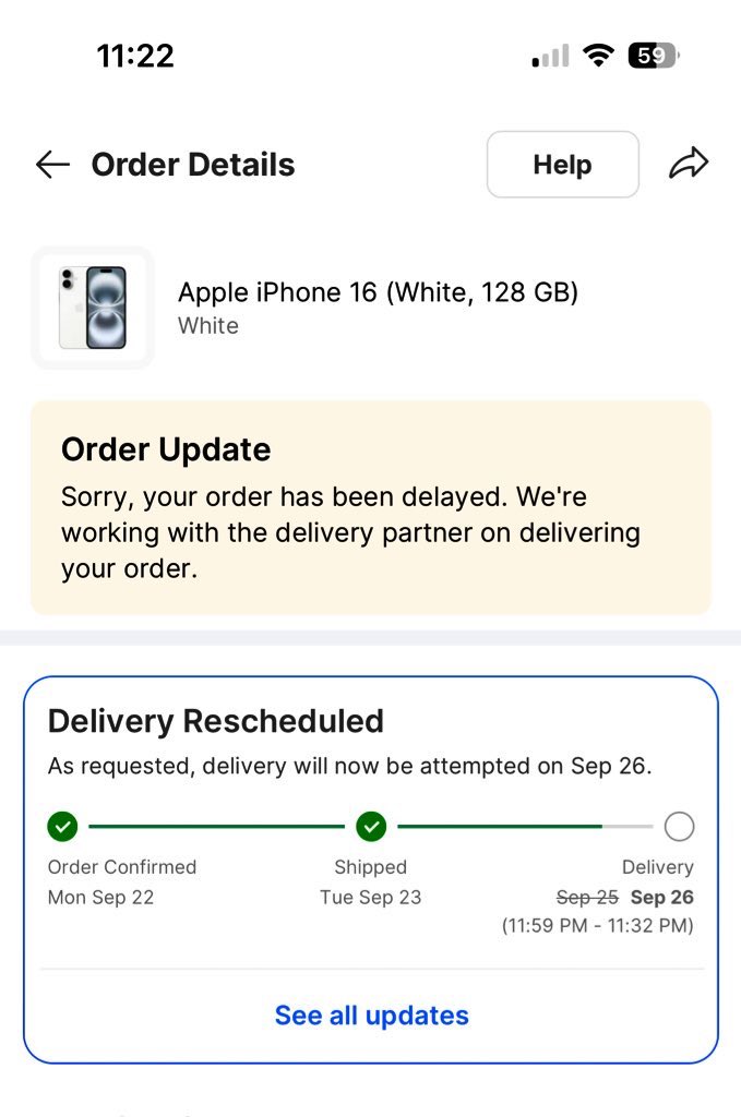 AmitKumaar2020's tweet photo. Hi @Flipkart, my order has not been delivered on time despite the promised date. Please look into this urgently. Order ID: OD335533672357610100 @flipkartsupport  This is unprofessional not acceptable @consumerhe @jagograhakjago https://t.co/D0Zop8cK7u