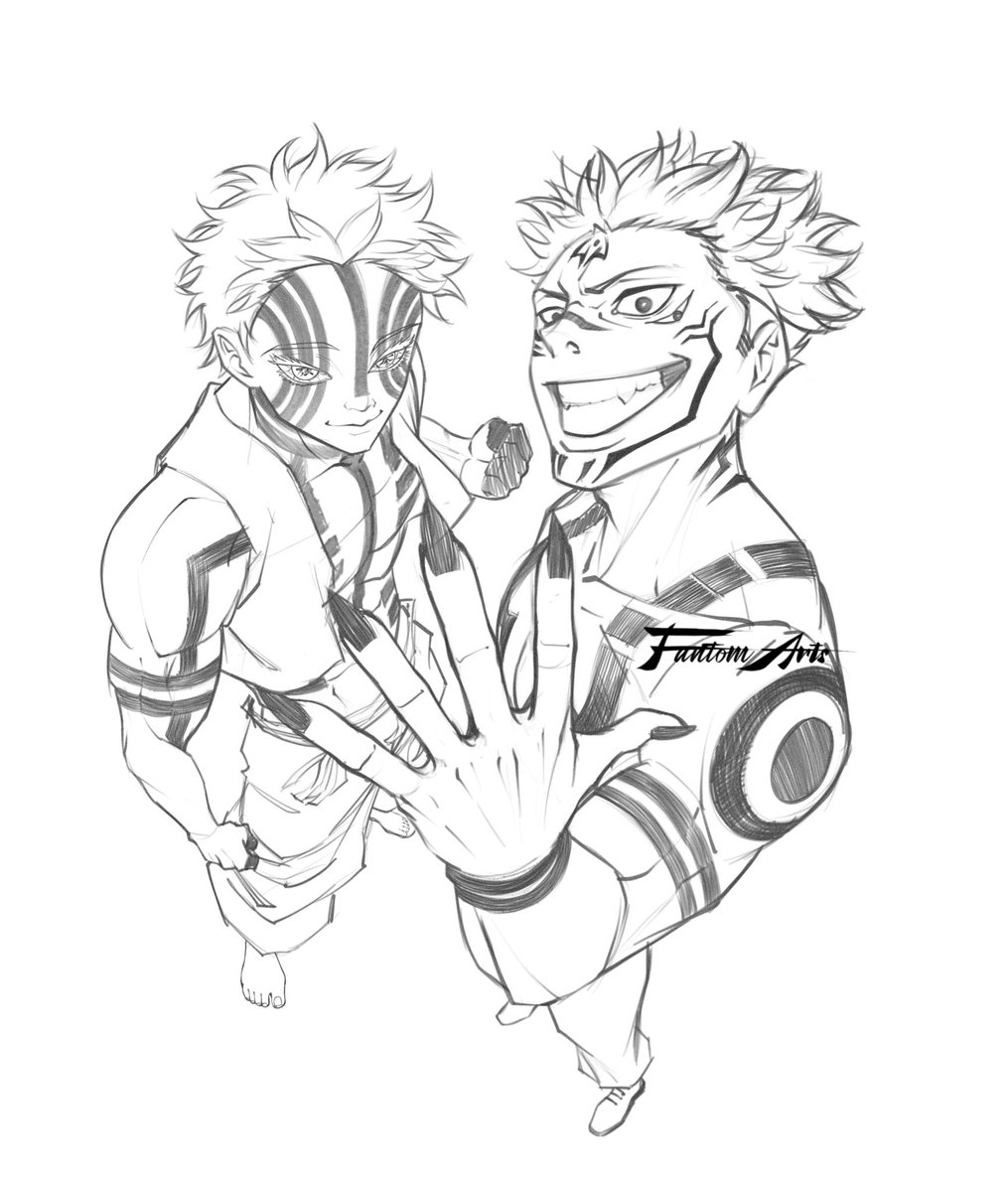 Sketch #jjk #DemonSlayer