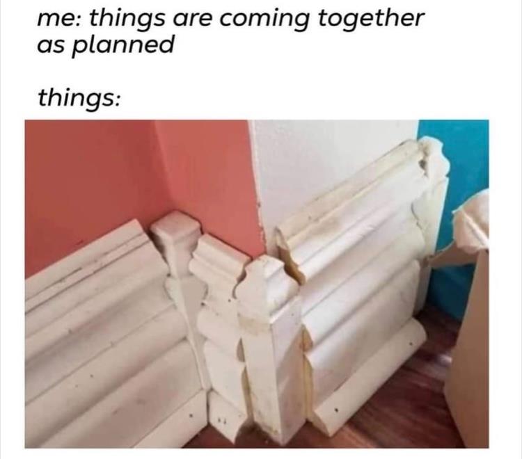 plansandpermits's tweet image. When you say ‘don’t worry, I got this’… but you really don’t. 😂

This is why we leave the planning to the pros.
At HPP, your blueprints won’t look like &quot;this masterpiece&quot;

#NailedIt #ConstructionFails #BuilderHumor #HoustonPlansAndPermits&quot;