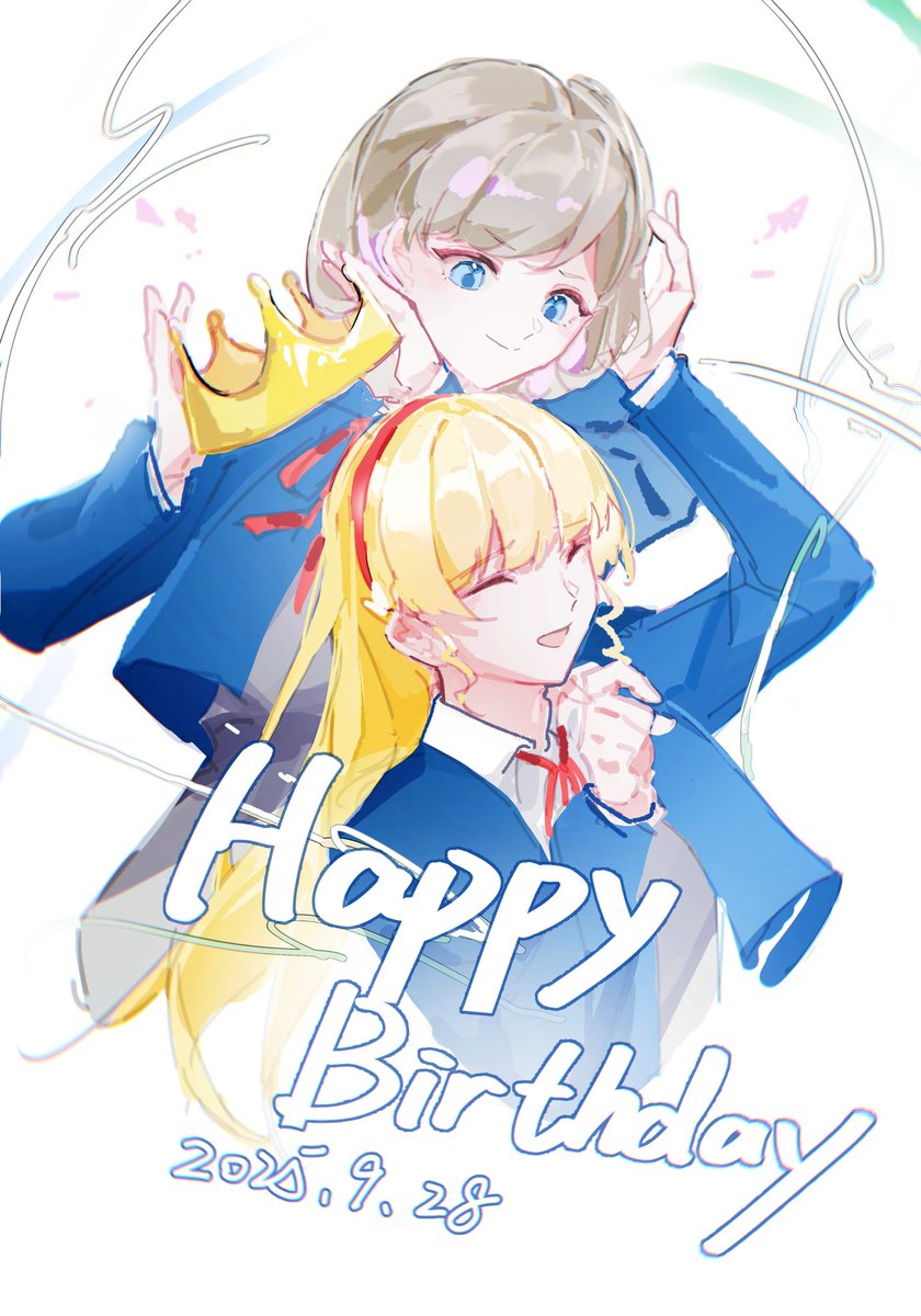 Coloki_ku's tweet image. #平安名すみれ生誕祭2025 
#Liella #クゥすみ 
#平安名すみれ #唐可可 
生日快乐呀🎂🎉