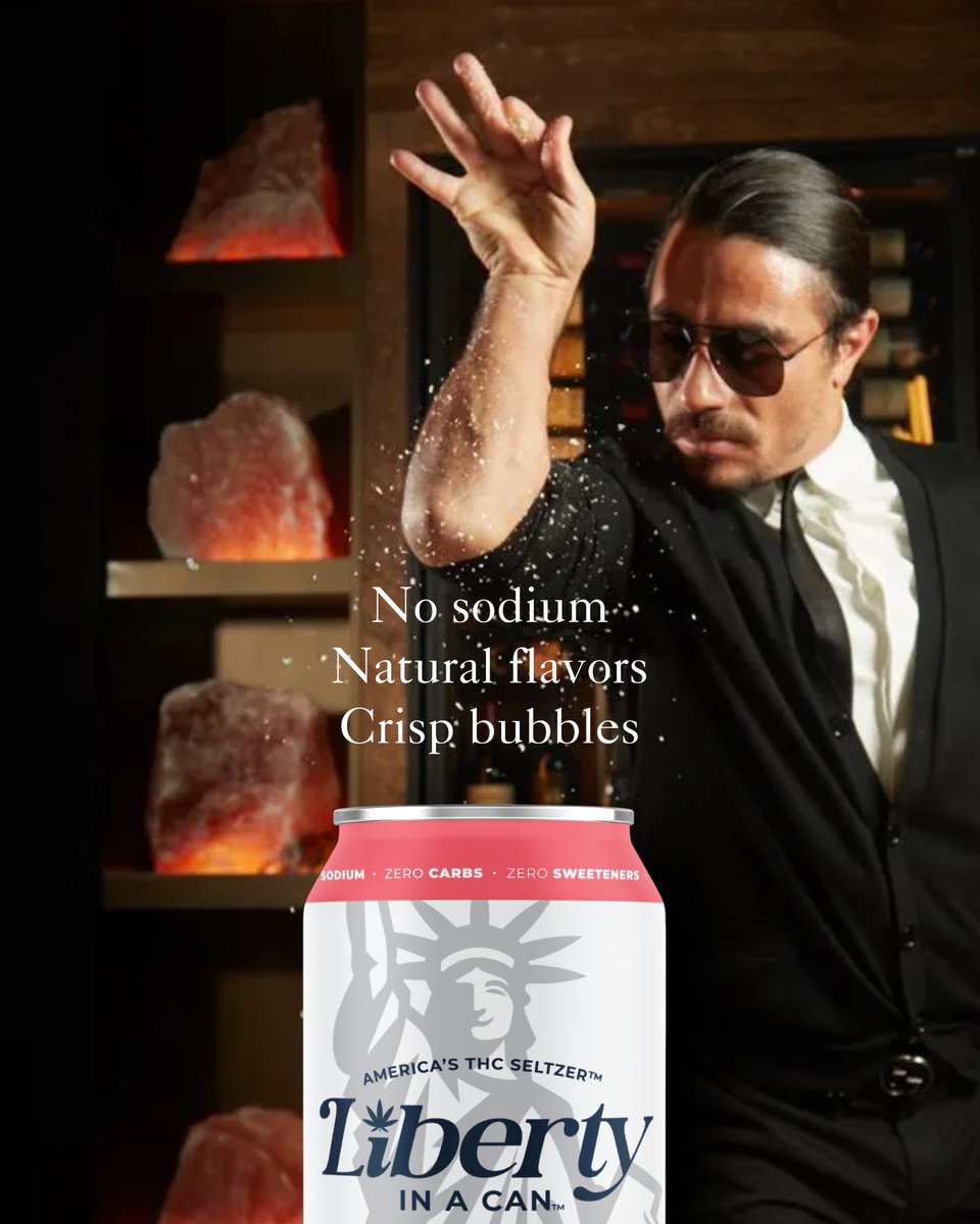 No Salt All Bae. ​
No sodium, just natural flavors and crisp bubbles.​
Check out our website for mocktail recipes. ​

#NoSaltAllBae​ #DrinkLIC #meme #sobercurious #mocktails #fyp #viral