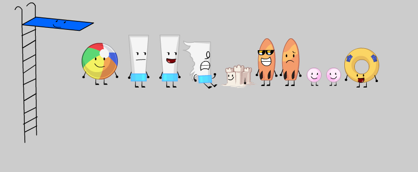 BFDI Mini Resort rigs wip The kfc stuff was made by @reck2673 and the ...
