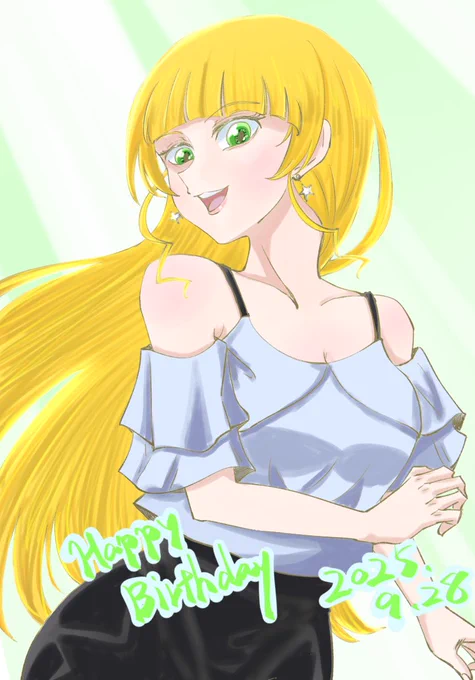 こんな時間じゃけどすみれ誕おめ🎉
#平安名すみれ生誕祭2025
#平安名すみれ誕生祭2025 