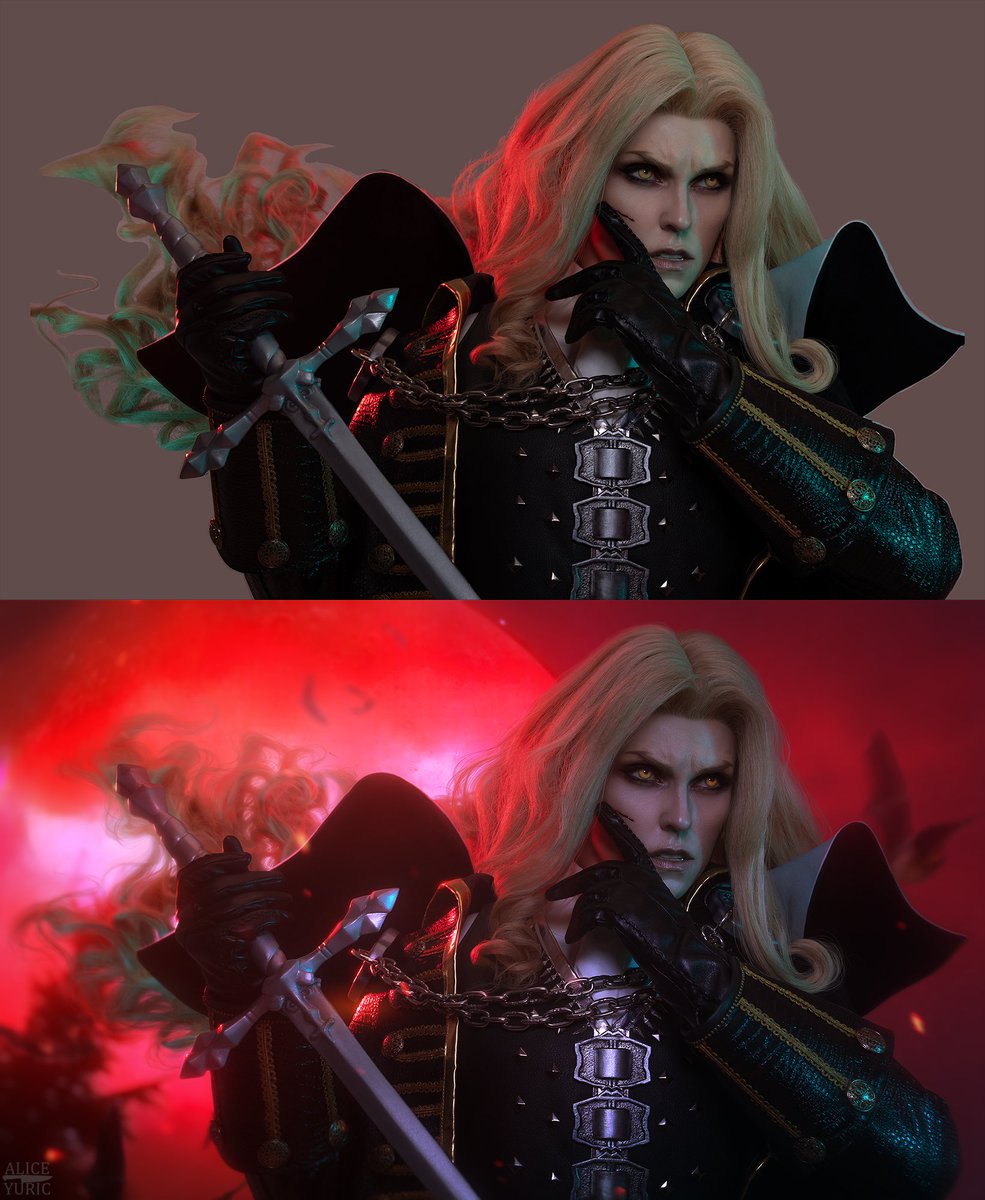 Before/after🦇
ph:<a href="/Server_Podivan/">продался за колу</a> / retouch: me

 #CastlevaniaNetflix #ALucard #Castlevania