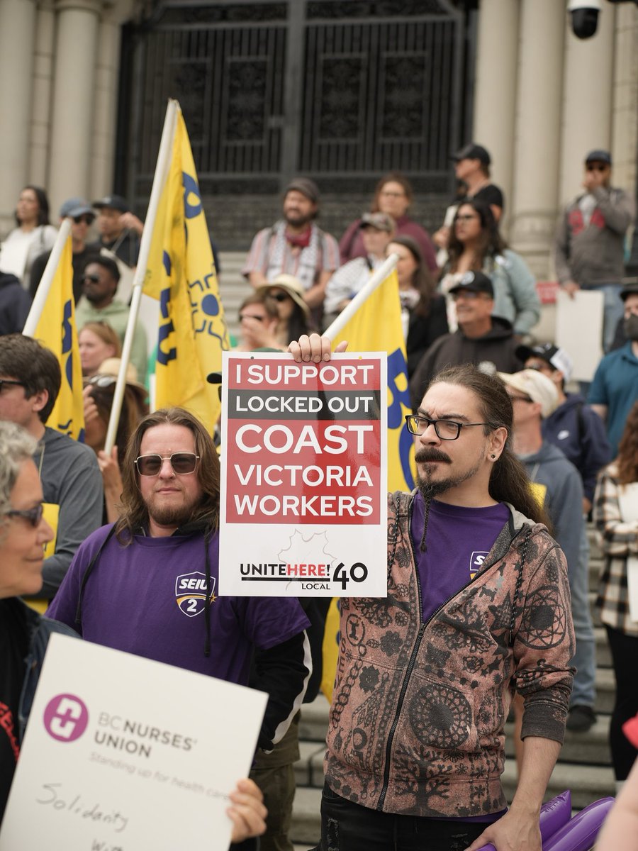 SEIU Local 2 (@seiulocal2can) on Twitter photo Service workers in BC know that standing up against corporate bullying by <a href="/coasthotels/">Coast Hotels</a> in Victoria is a fight that affects us all!! We will always stand with our union family at Local 40 ๐๐๐ค Service workers in BC know that standing up against corporate bullying by <a href="/coasthotels/">Coast Hotels</a> in Victoria is a fight that affects us all!! We will always stand with our union family at Local 40 ๐๐๐ค