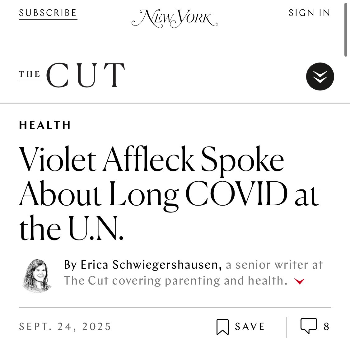 “I shudder to think of where we’ll be in another 5 years of unmitigated infection &amp; reinfection.”

Affleck called for increased masking &amp; clean-air infrastructure. “It is neglect of the highest order to look children in eyes &amp; say, ‘We knew how to protect you and &amp; didn’t do it’”