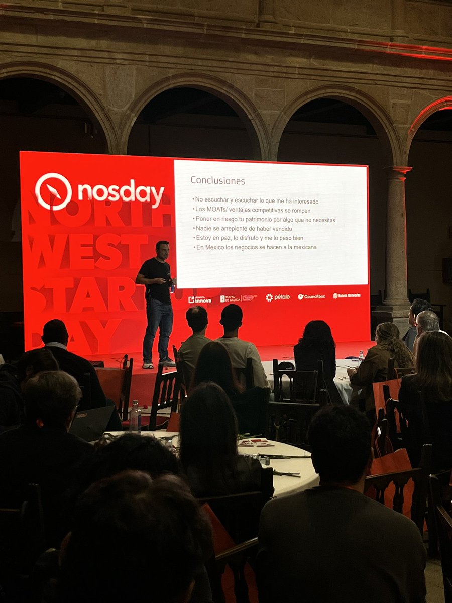 <a href="/jemonleon/">jesus monleon</a> de <a href="/seedrocket/">SeedRocket</a> comeza forte cas conclusións da súa experiencia creando empresas. Case nada, tomade boa nota! #nosday25