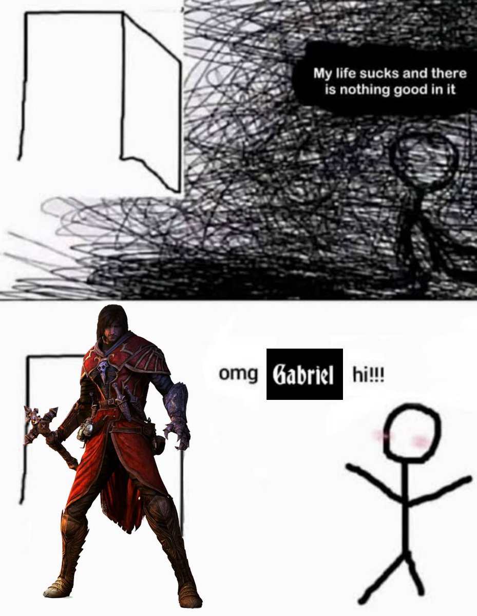 My mood:
#Castlevania #LordsofShadow #GabrielBelmont