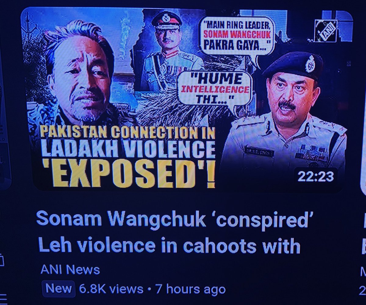 You think we will fall for your conspiracy theories??  Stop bootlicking your masters. <a href="/ANI/">ANI</a> <a href="/smitaprakash/">Smita Prakash</a>. Your time is coming to an end.