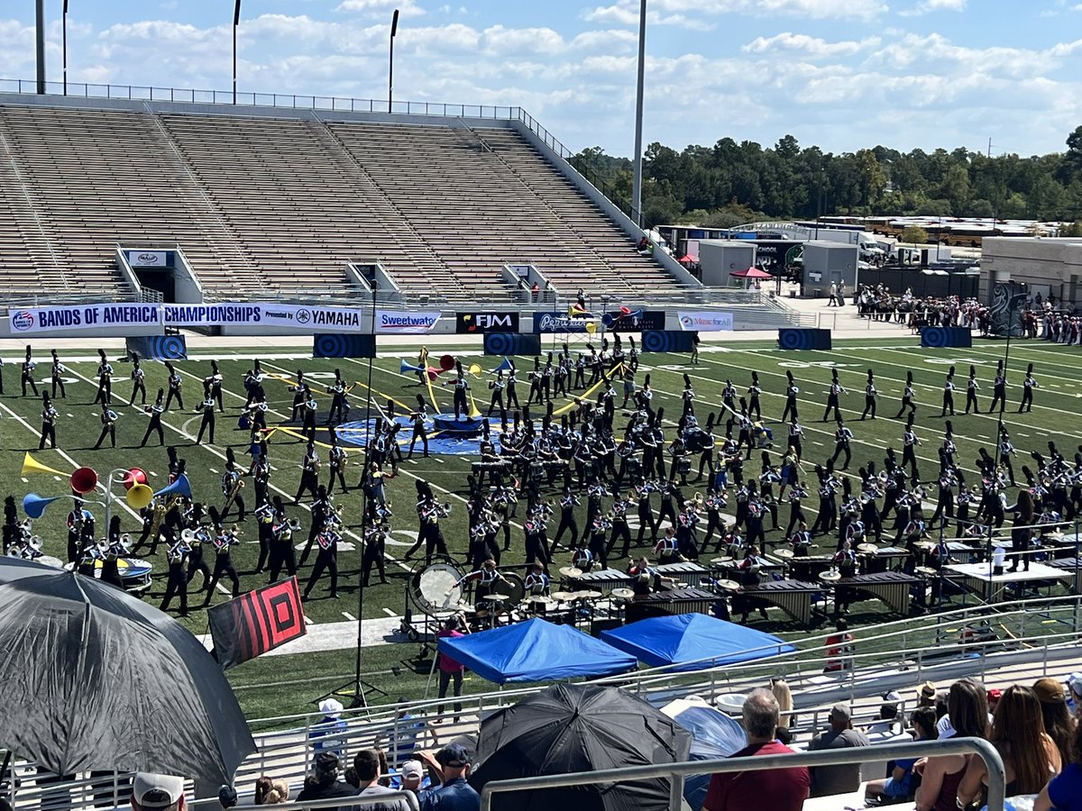 WES_MrsRichards's tweet photo. Kicking off Bandtober! @TISDTMHS RBB had an amazing competition performance for #bandsofamerica! #BOA https://t.co/TBn6WvlPUD