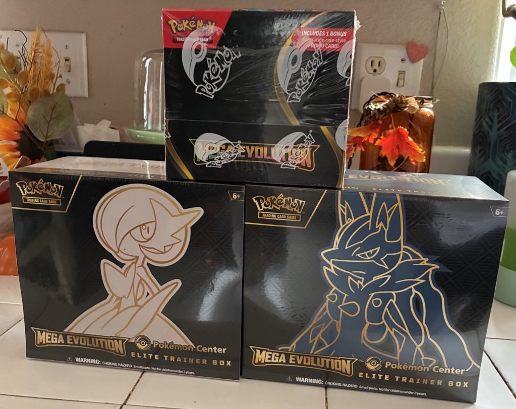 Going to open the Mega Evolution booster box 🤪