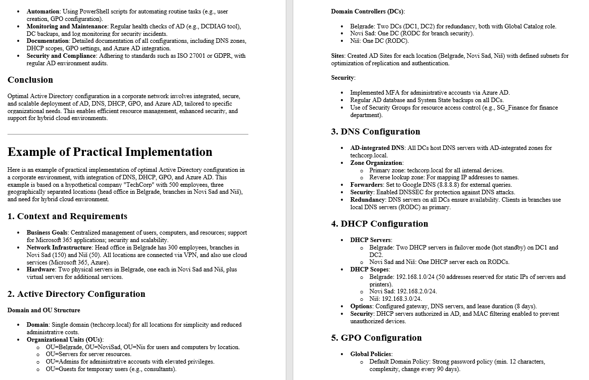 ramarko1's tweet image. #serveradministration #ServerAdmin #НИС #фтн #FTN #NKT #WIFI #HSE #telekomsrbija #Microsoft #zaštitapodataka #telekomsrbija #hse #EPS #pravo #medicina #psihologija #HR #HRM #bezbednost 

Server Administration Thesis: Optimal Active Directory Configuration in a Corporate Network