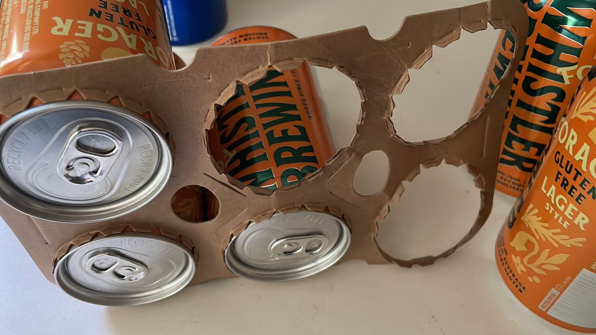 If I’m going to spend $15 for a 6 pack of gluten free beer (haven’t tried it yet, no singles available) I expect the packaging to hold together enough to get it home. One casualty (left on the driveway), 2 fizzing, please do better by your celiac patrons <a href="/Whistlerbrewing/">Whistler Brewing</a>
