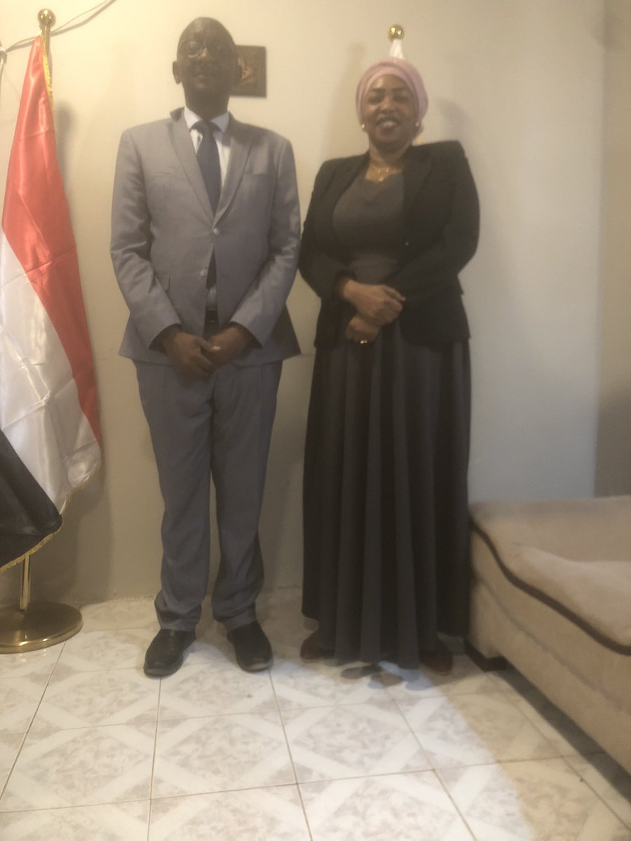 AcoGaps's tweet photo. An inspiring moment in fruitful discussion with H.E Aalla Abuna - Secretary General of Sudanese National Social Peace Supreme Council. Many events to be co-organized to strengthen peaceful coexistence and community consolidation especially in post war settings and effected areas https://t.co/gF9RmFcmDQ