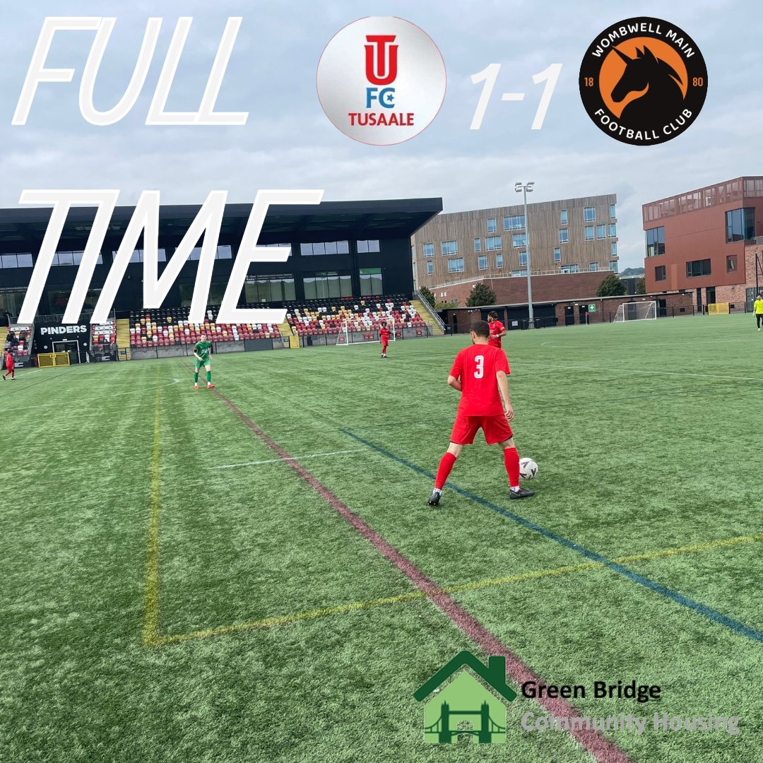 Game finished 1-1. Mistake cost us the win in the stages of the game. The second half wasn't good from the boys but we'll go again.