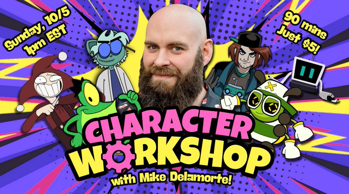 MikeDeLaMorte's tweet image. ✨Hey Voice Actors!✨

New to the craft? Want to learn to use your voice to breathe life into characters? Need help with auditioning?   Looking for live direction from a seasoned professional? What are you waiting for!? Join us next Sunday!😃

#voiceactor #voiceacting #workshop