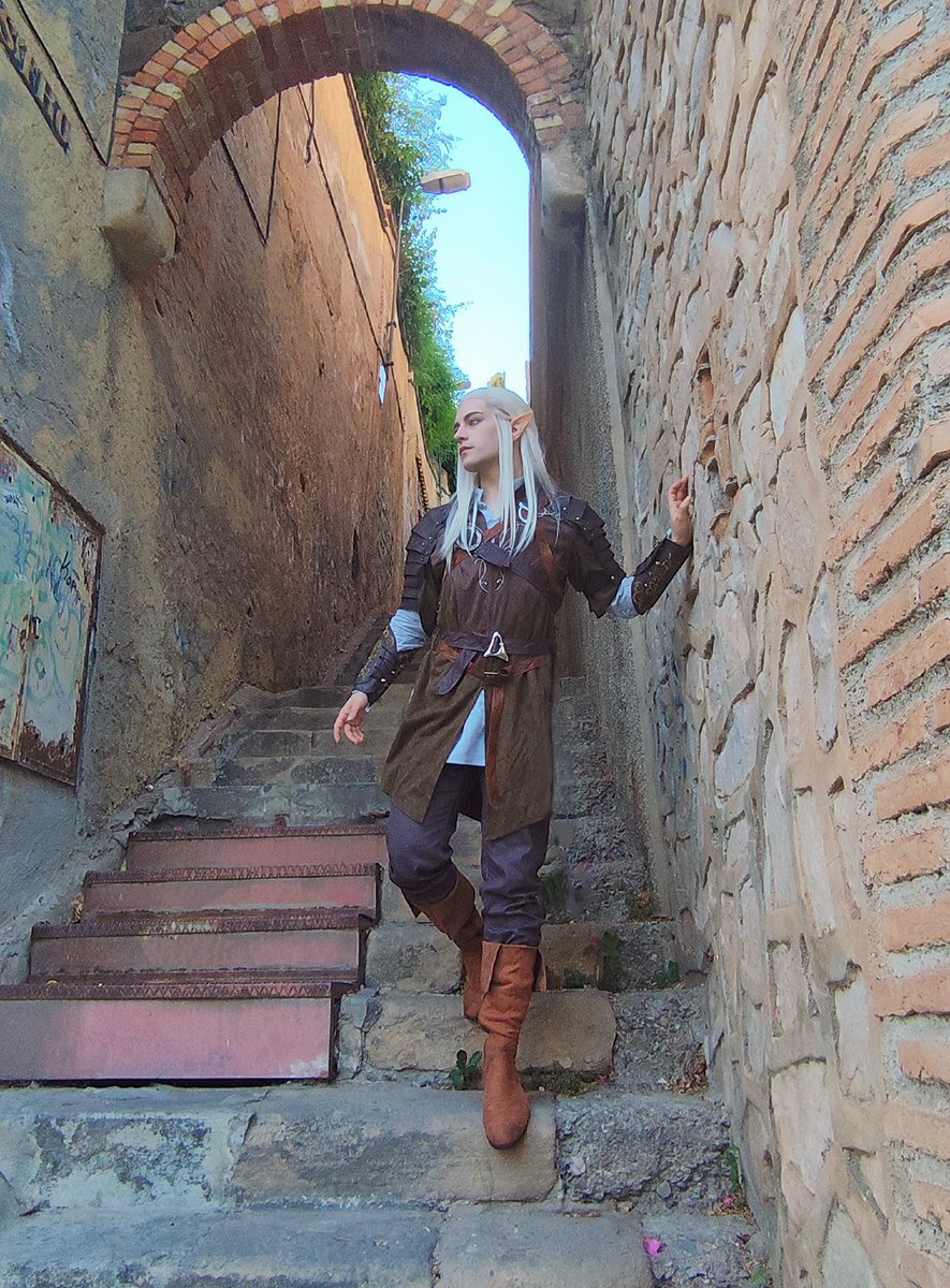 geheichou's tweet image. debuted my Legolas cosplay yesterday ☺️
