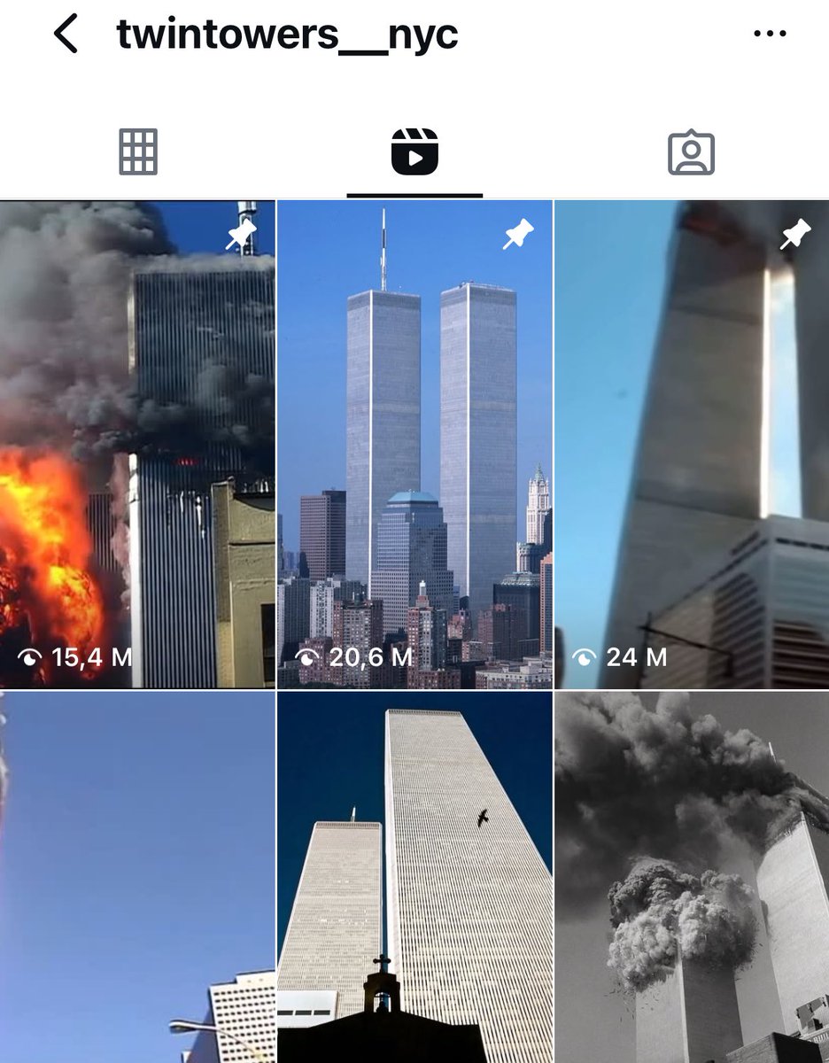 Âmes sensibles s’abstenir, bien qu’il ne s’agisse que d’images réelles et historiques. Un recueil de vidéos et audios sur le 9/11 à couper le souffle et à retrouver sur Insta… 👇🏻
