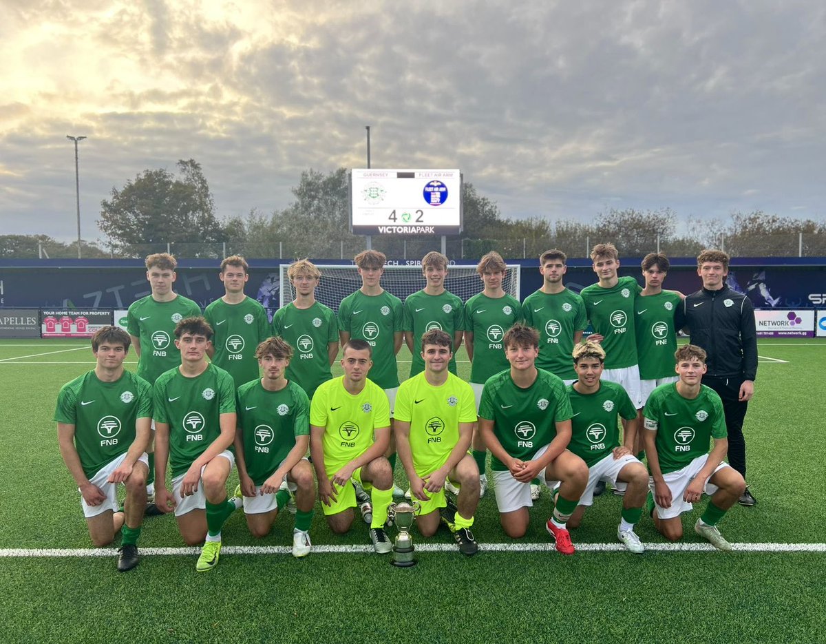 Massive congratulations to the Guernsey Under 21 squad on winning the Malaya Cup this afternoon. An outstanding performance from the entire team and a well-deserved result!