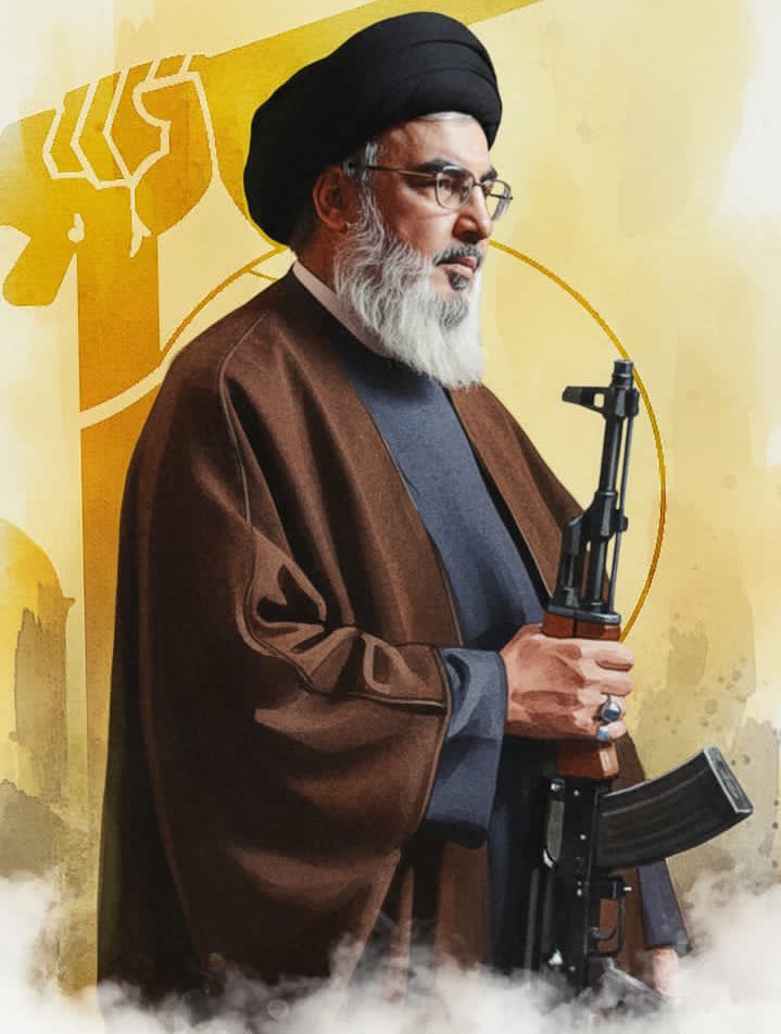 HAMAS, Seyyid Hasan Nasrallah'ın Şehadet Yıldönümü Sebebiyle Açıklama Yaptı:

"Lübnan Hizbullah Genel Sekreteri, mücahit şehit Seyyid Hasan Nasrallah’ın şehadetinin birinci yıldönümünde:

Halkımız, Filistin’deki bütün direniş güçleri ve dünyadaki özgür insanlar, 27 Eylül gününü