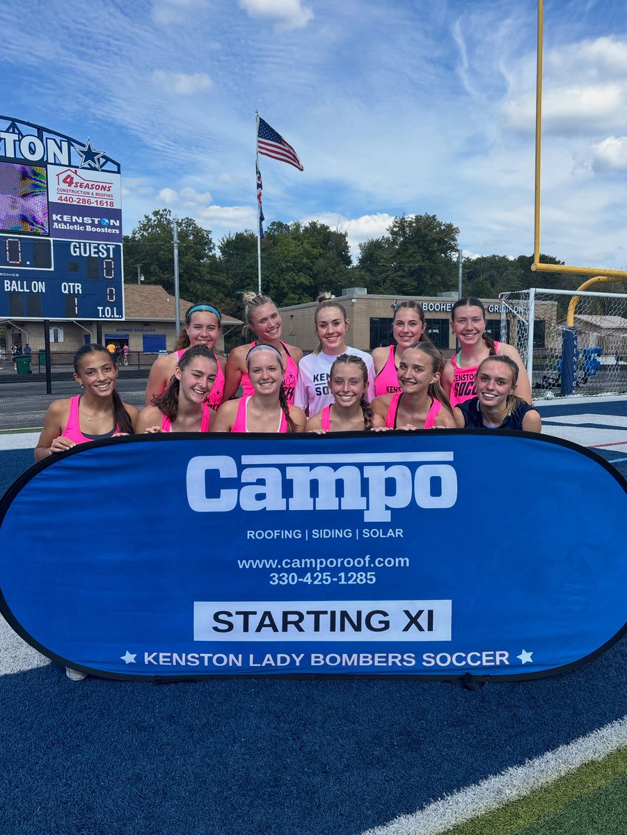 STARTING LINE UP FOR TODAY SPONSORED BY <a href="/camporoof/">Campopiano Roofing</a> !!! GO BOMBERS!