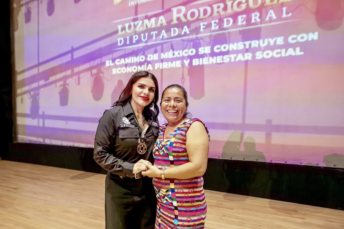 luzmiazul's tweet image. Rendí mi #PrimerInforme como diputada federal , muy agradecida de corazón con todas y todos los que han sido parte de este camino. Su confianza, su participación y sus ideas son el motor que impulsa cada paso.

Durante este año he reafirmado la convicción de que siempre hay un…