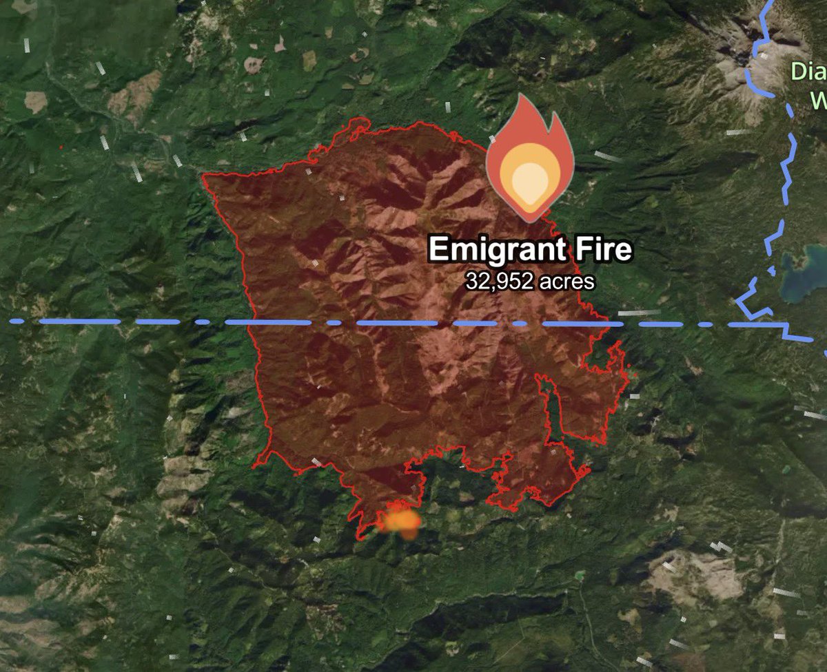 WCTOfficialYT's tweet image. 11 am advisory | the #Emigrantfire 

lower humidity and higher temperatures will Elevate fire activity especially in areas of unburned fuels, today crews are focusing on patrolling control lines and suppression repairs and excess resources are beginning to be released