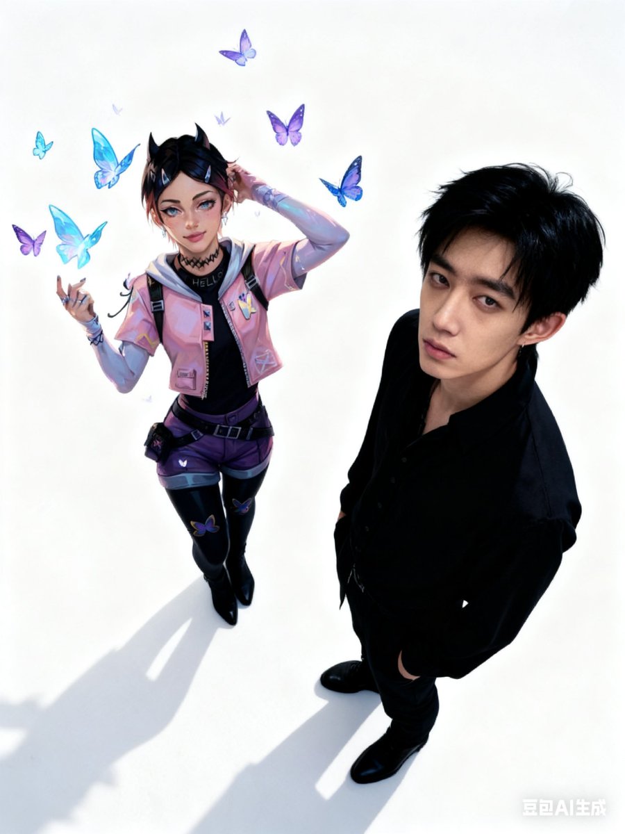 这他妈还是我吗 除了黑眼圈和耳朵