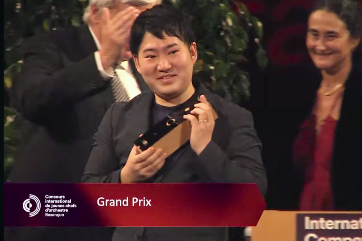 あぁもぅ夜中に大号泣😭
まだ彼が高校生の頃『先生のような指揮者になりたいんです』と目をキラキラ輝かせて。
本当に藝大に入って、目標どんどん追いかけて、同じコンクールで、同じ年齢で優勝🏆
本当におめでとう、ほんとにほんとに嬉しいです😭
ファイナルも最高にかっこよかったよ😭
<a href="/yoneda0819/">米田覚士　Satoshi Yoneda</a>