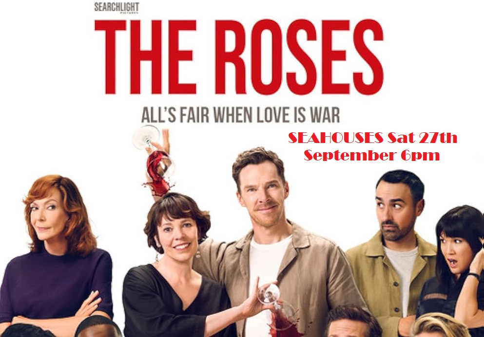 TONIGHT!!!! Sat 27th September 6pm. (doors 5.30pm)
Don't miss your chance to see #TheRoses (15) on our big #Seahouses Screen. Beanbags, Fresh Popcorn &amp; Bar.
T.721868 for tkts / info or see seahouses.org
#SeahousesCinema #Northumberland