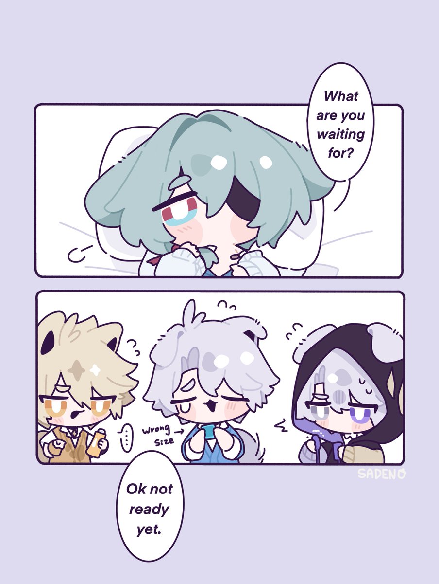 saden_meow's tweet image. Just got some trouble #phainaxa #ファイアナ