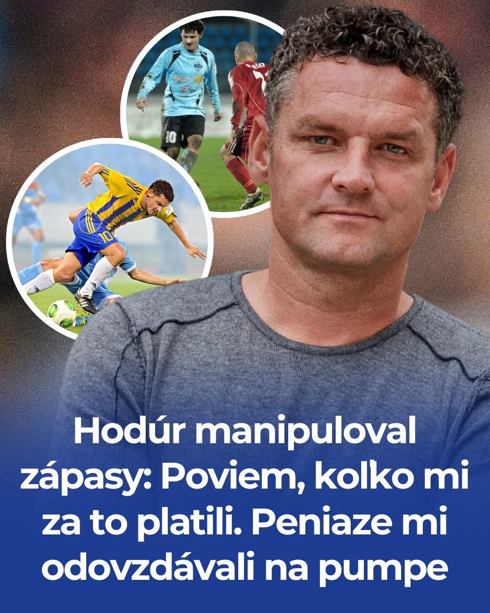 Peniaze za manipulovanie mu odovzdávali na pumpe. 💸 Hodúr prezradil, koľko mu platili👉 sport24.pluska.sk/futbal/slovens…
