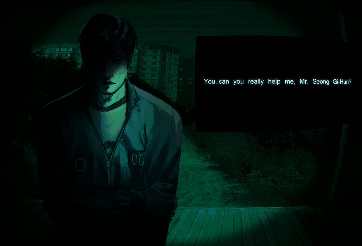 AgreMur's tweet image. #SquidGame #inho #ninah #noimnotahuman