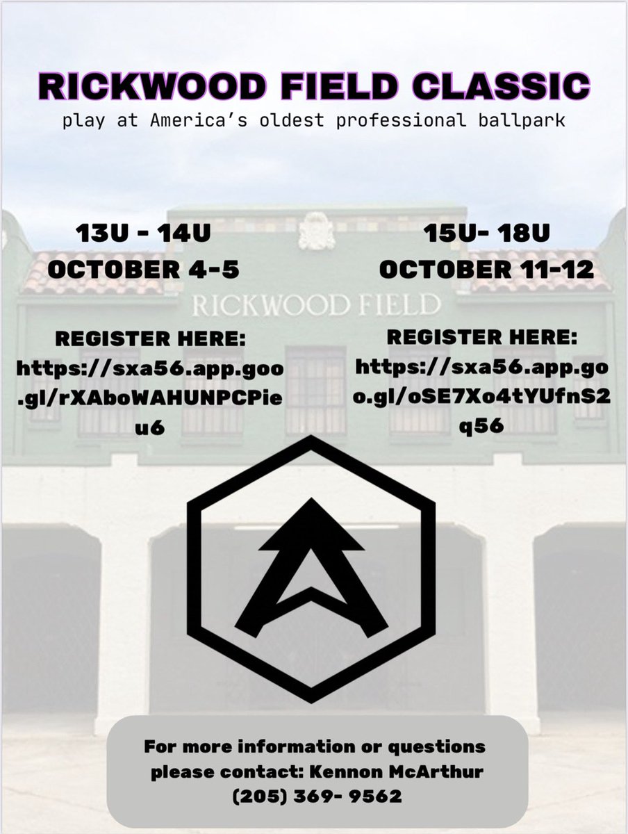 HUGE opportunity here, register with the links below!! 

13U-14U
sxa56.app.goo.gl/rXAboWAHUNPCPi…

15U-18U
sxa56.app.goo.gl/oSE7Xo4tYUfnS2…