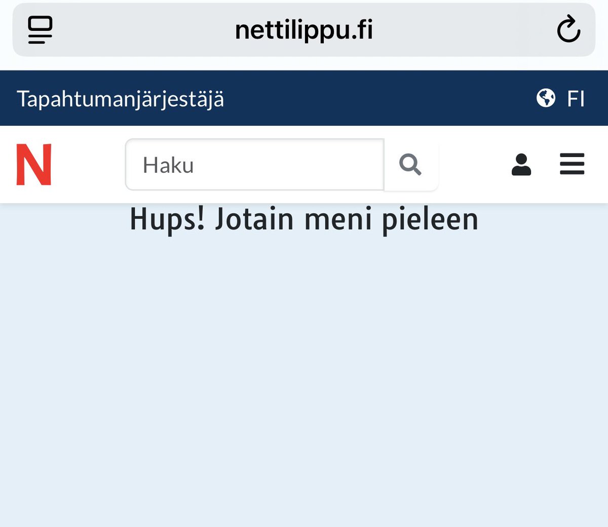 Itse en ainakaan saa ostettua illan tapahtumaan striimiä. Mites muut? #F2F #facetofaceevent