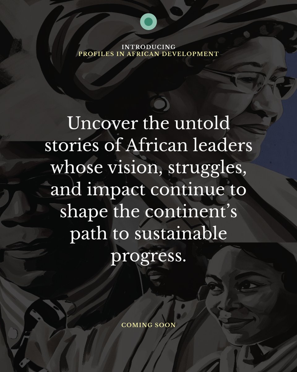 Susinsight's tweet image. Each profile goes beyond biography. It asks hard questions, highlights lessons, and shows why their work still matters.
Donโt miss a story, register for free on Susinsight.com to get updates whenever a new profile is published.
#AfricanDevelopment #DevelopmentProfilesโฆ