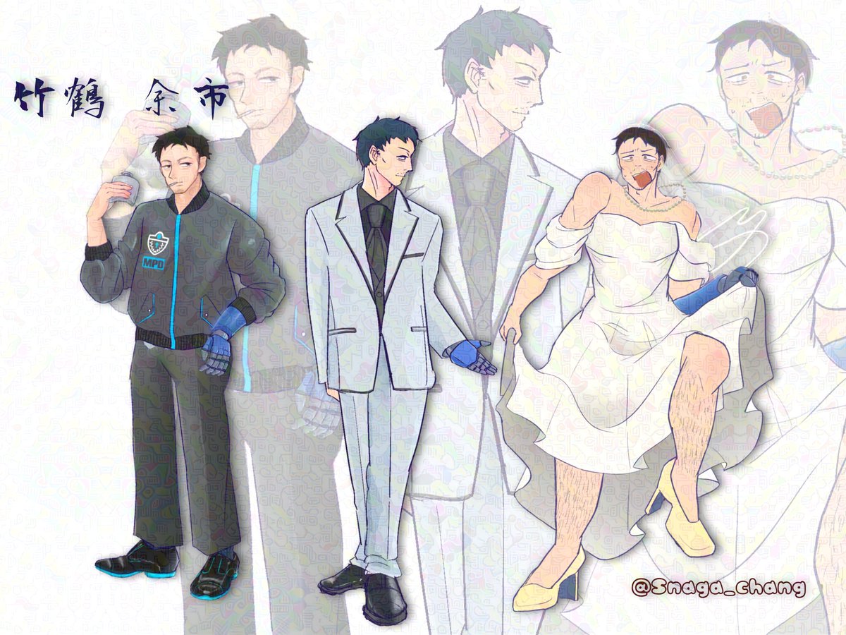 竹鶴 余市の立ち絵を描かせていただきました。