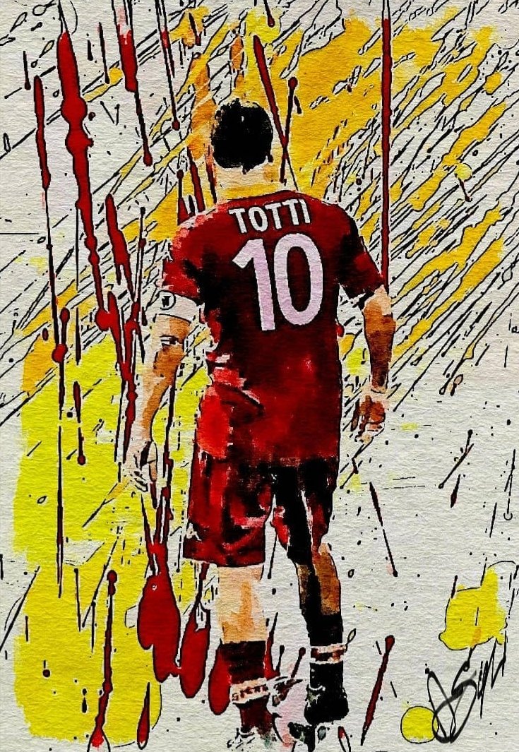 wafaALshebani's tweet photo. The #king 👑
“Totti is what every child dreams of being when they grow up. A fan that becomes a champion, a champion that becomes a symbol, a symbol that becomes a legend.”
Happy Birthday to the King of Rome
#ASRoma 💛❤️👑
@Totti @ASRomaEN https://t.co/loWJcWVydA