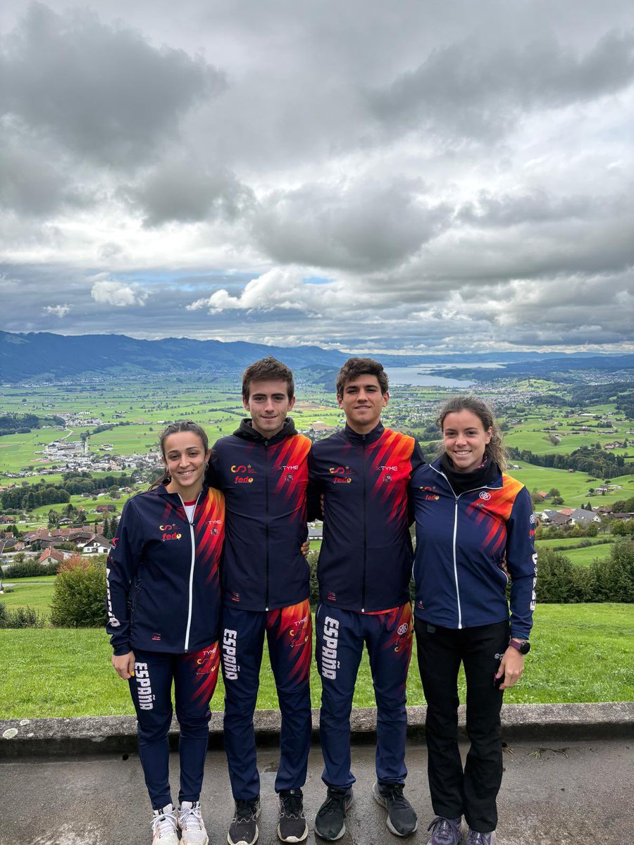 🙌🏼 El #TeamSpainOPie se enfrenta este sábado al relevo en la fase final de la Copa del Mundo de O-Pie 2025 en🇨🇭Suiza

⏰La prueba comienza a las 17:00

📸 Imágenes de los equipos ⬇️