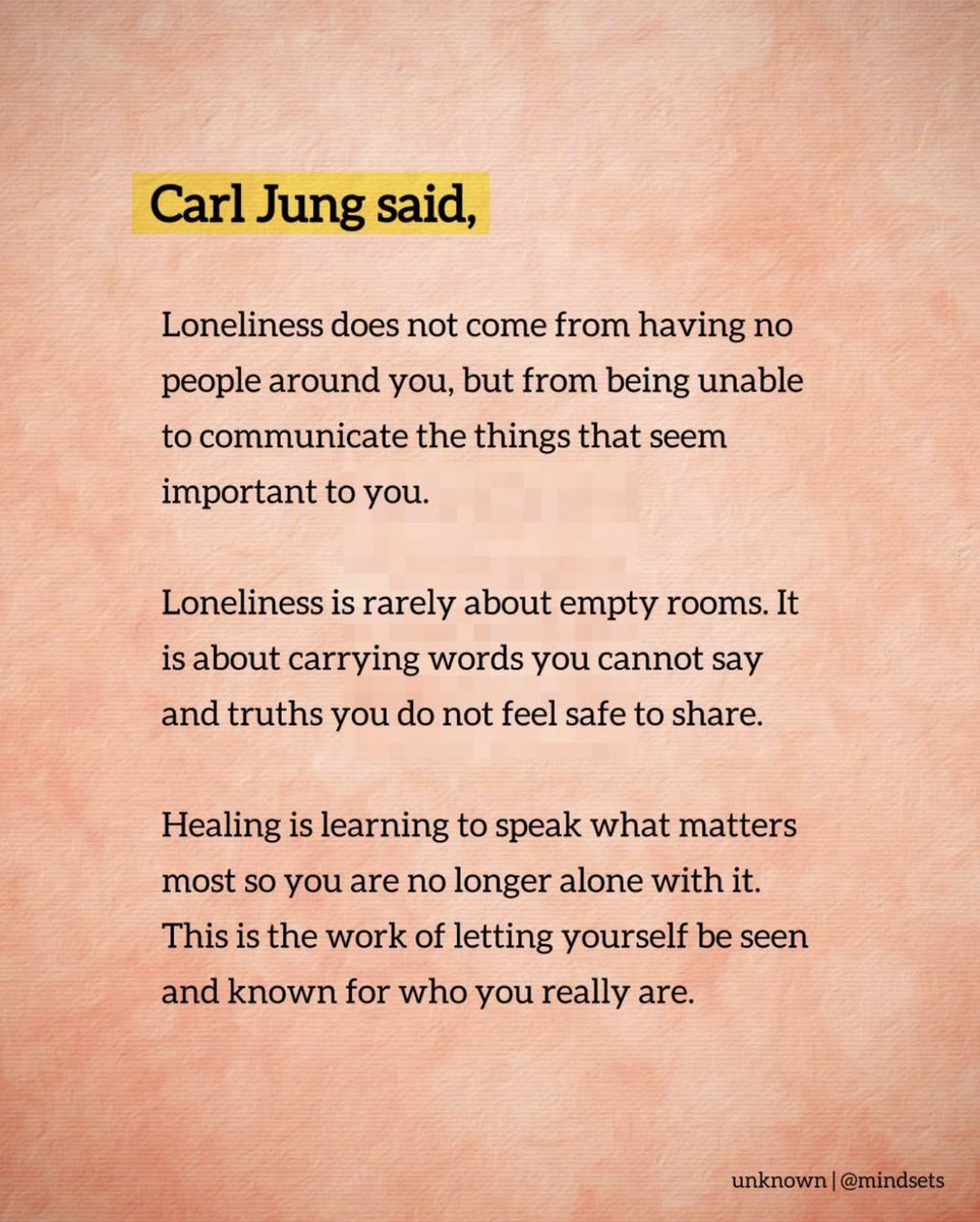Carl Jung said;