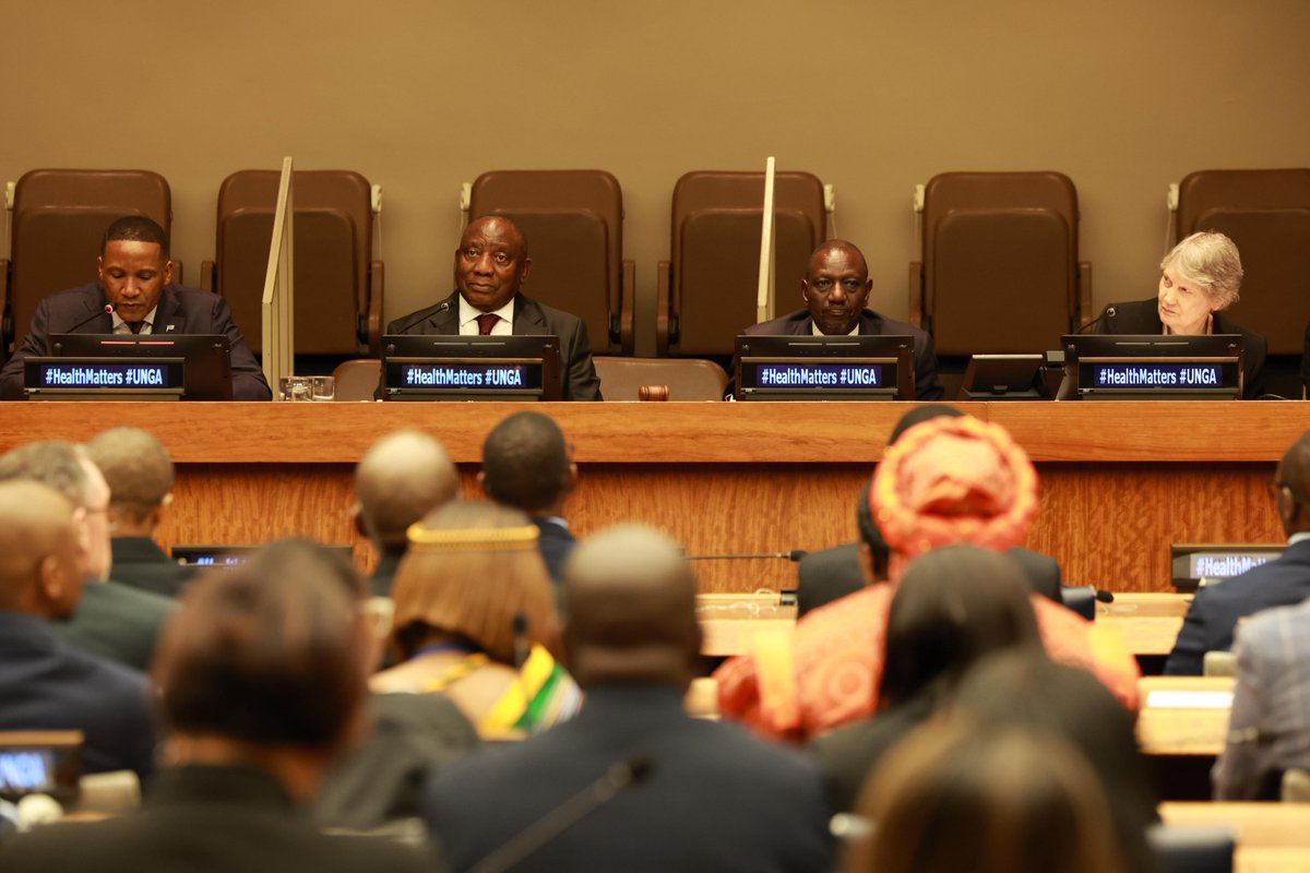 Les dirigeants africains appellent à une action audacieuse et concertée pour faire face aux crises sanitaires mondiales et soutenir les progrès de la lutte contre le paludisme guinee-eco.com/2025/09/26/les…