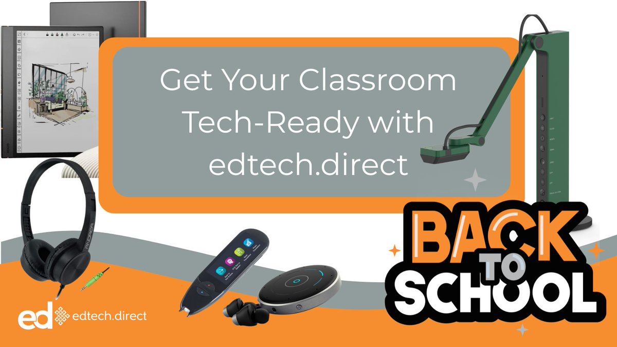 edtech_direct's tweet image. 🎒📱 Back to School 2025: Get Your Classroom Tech-Ready with edtech.direct
🔧 Explore our latest blog post for expert insights on:
👉 Read the full blog here: bit.ly/4mhwXGh
#BackToSchool2025 #ClassroomTech #EdTech