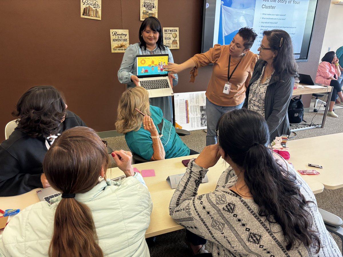 TammyDunbar's tweet image. What a great summit we had with the DCAs of #GallupMcKinleyCountySchools this week! @NCCE_EdTech trainers were thrilled to hear from one that our trainings just keep getting better #IamNCCE #ProfessionalLearning #CelebratePartnerships