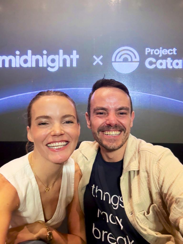 An exclusive announcement dropped tonight at the <a href="/InputOutputHK/">Input | Output</a> Dev community event in Vietnam!

<a href="/krissbaird/">Kriss Baird</a> shared that season 15 of <a href="/Catalyst_onX/">Project Catalyst</a> will have a <a href="/MidnightNtwrk/">Midnight</a> category!🔥

$250k in funds! Compact DApp builders, get your proposals ready✍️🗳️ b/c this collaboration